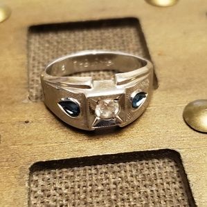 Mens silver ring size 10 and a half